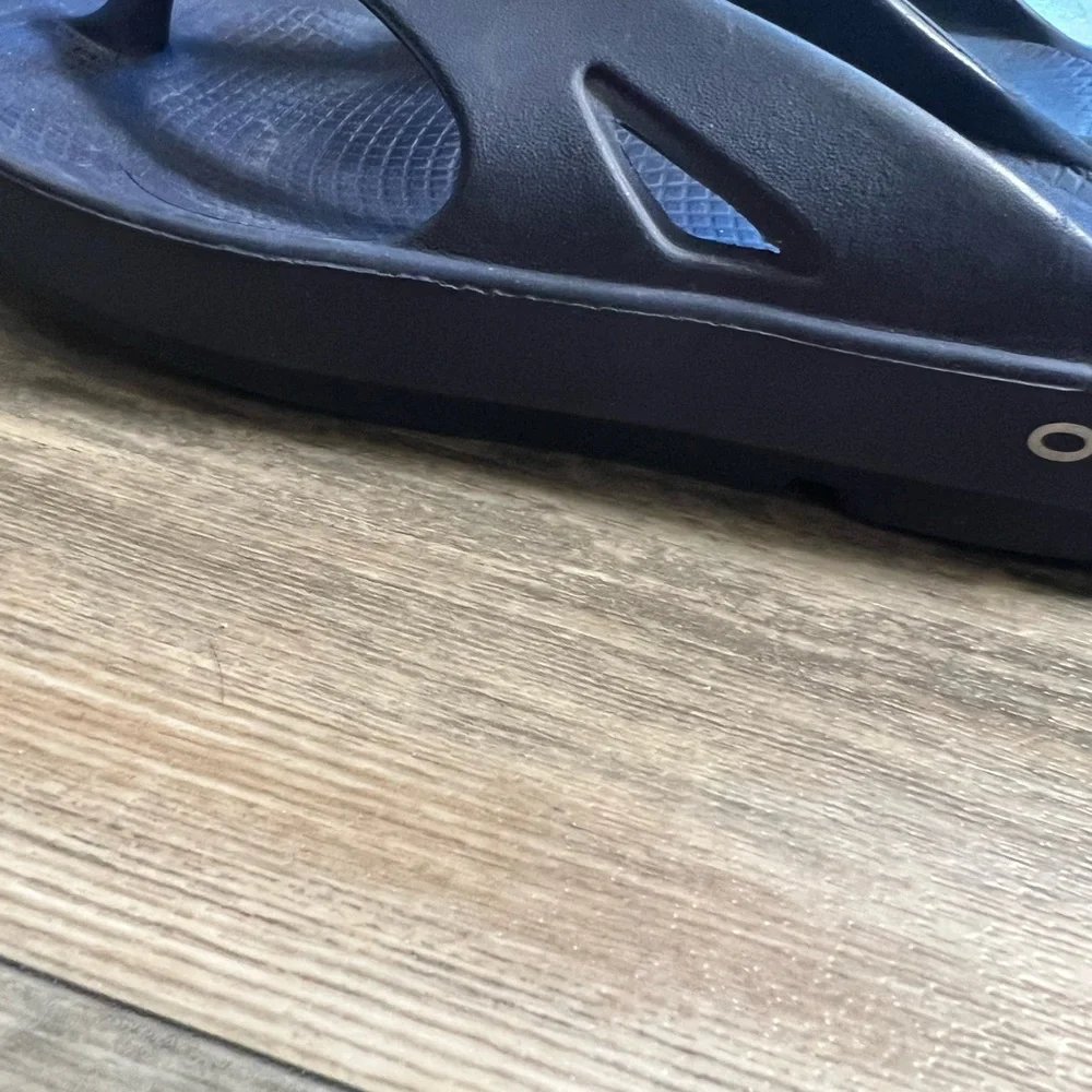 Oofos Blue Sandal- M-9‎ W-11